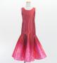 Hula Kids Shantung Long Gradation Dress / Luxury Collection / Dark Pink & Pink / Jp156dpipi