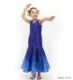 Hula Kids Shantung Long Gradation Dress / Luxury Collection / Dark Purple & Purple / Jp156dpupu