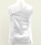 Hula Kids One Shoulder Blouse with Velvet Keiki / White / Jp157wh