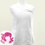 Hula Kids One Shoulder Blouse with Velvet Keiki / White / Jp157wh