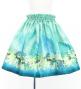 Hula Keiki Set-Up with Kukui Flower & Kukui Nut Lei Print / Luxury Collection / Light Blue / Jp159lbl