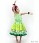 Hula Keiki Set-Up with Kukui Flower & Kukui Nut Lei Print / Luxury Collection / Light Green / Jp159lgr