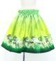 Hula Keiki Set-Up with Kukui Flower & Kukui Nut Lei Print / Luxury Collection / Light Green / Jp159lgr