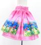 Hula Kids Blouse & Double Pa'u Set-Up with Hawaiian Flower & Sea Print / Luxury Collection / Jp161-2
