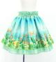 Hula Kids Blouse & Double Pa'u Set-Up with Hawaiian Flower & Sea Print / Luxury Collection / Jp161-5