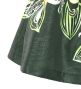 Hula Kids Shantung Pa'u Skirt with Tiare & Kahiko Print / Luxury Collection / Jp162bk