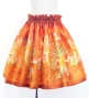Hula Kids Shantung Pa'u Skirt with Tiare & Kahiko Print / Luxury Collection / Jp162or