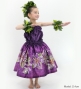 Hula Keiki Set-Up with Tiare & Kahiko Print / Luxury Collection / Purple / Jp163pu