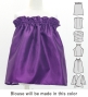 Hula Keiki Set-Up with Tiare & Kahiko Print / Luxury Collection / Purple / Jp163pu