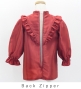 Kids Custom Yoke Frill Blouse with Shantung / JCp110-pattern