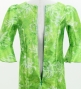 Hula Kids Long Dress with Orchid Print / Luxury Collection / Green / Jp166gr