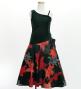 Hula Kids One Shoulder Dress with Lily / Luxury Collection / Black / Jp168bk