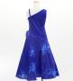 Hula Kids One Shoulder Dress with Lily / Luxury Collection / Blue / Jp168bl