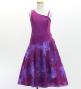 Hula Kids One Shoulder Dress with Lily / Luxury Collection / Red Purple / Jp168rdpu