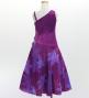 Hula Kids One Shoulder Dress with Lily / Luxury Collection / Red Purple / Jp168rdpu