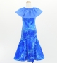 Hula Kids Long Multi Way Dress with Velvet & Koshibo / Luxury Collection / Light Blue / Jp169lbl