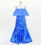 Hula Kids Long Multi Way Dress with Velvet & Koshibo / Luxury Collection / Light Blue / Jp169lbl