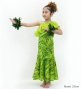 Hula Kids Long Multi Way Dress with Velvet & Koshibo / Luxury Collection / Light Green / Jp169lgr