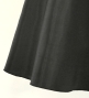 Hula Kids Long Shantung Circular Skirt / Black / Jp170-5