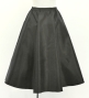 Hula Kids Long Shantung Circular Skirt / Black / Jp170-5
