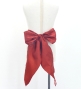 Hula Kids Long Shantung Circular Skirt / Dark Red 2 / Jp170-6