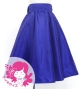 Hula Kids Long Shantung Circular Skirt / Royal Blue / Jp170-7