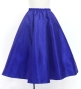 Hula Kids Long Shantung Circular Skirt / Royal Blue / Jp170-7