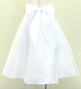 Hula Kids Long Shantung Circular Skirt / White / Jp170-8