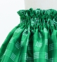 Hula Kids Shantung Pa'u Skirt with Palaka & Lei Print / Luxury Collection / Green / Jp171gr