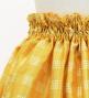 Hula Kids Shantung Pa'u Skirt with Palaka & Lei Print / Luxury Collection / Yellow / Jp171ye