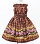Hula Set up Keiki with Palaka & Lei Print / Luxury Collection / Brown / Jp172br