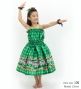 Hula Set up Keiki with Palaka & Lei Print / Luxury Collection / Green / Jp172gr