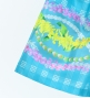 Hula Set up Keiki with Palaka & Lei Print / Luxury Collection / Light Blue / Jp172lbl