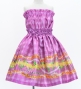 Hula Set up Keiki with Palaka & Lei Print / Luxury Collection / Pink / Jp172pi