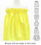 Hula Keiki Set-Up with Hawaiian Flower Print / Luxury Collection / Jp174-5