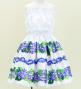 Hula Set up Keiki with Cattleya Lei Print / Luxury Collection / White / Jp178wh