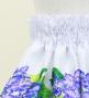 Hula Set up Keiki with Cattleya Lei Print / Luxury Collection / White / Jp178wh