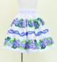 Hula Set up Keiki with Cattleya Lei Print / Luxury Collection / White / Jp178wh