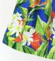 Hula Kids Shantung Pa'u Skirt with Hawaiian Flower & Leaf Print / Luxury Collection / Jp192-6