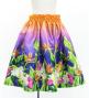 Hula Keiki Set-Up with Hawaiian Flower & Leaf Print / Luxury Collection / Jp193-4