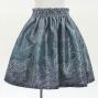 Hula Kids Shantung Pa'u Skirt with Naupaka & Kahiko Print / Luxury Collection / Jp195-2