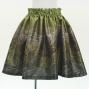Hula Kids Shantung Pa'u Skirt with Naupaka & Kahiko Print / Luxury Collection / Jp195-4