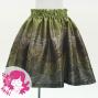 Hula Kids Shantung Pa'u Skirt with Naupaka & Kahiko Print / Luxury Collection / Jp195-4