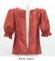 Kids Custom Half-sleeve Blouse with Shantung / JC149-pattern