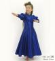 Hula Kids Long Classic Dress/ Luxury Collection / Blue / Jp214bl