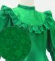 Hula Kids Long Classic Dress/ Luxury Collection / Green / Jp214gr