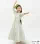 Hula Kids Long Classic Dress/ Luxury Collection / White / Jp214wh