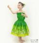 Hula Keiki Set-Up with Plumeria & Monstera Print / Luxury Collection / Green / Jp217gr