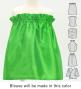 Hula Keiki Set-Up with Plumeria & Monstera Print / Luxury Collection / Green / Jp217gr