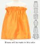 Hula Keiki Set-Up with Plumeria & Monstera Print / Luxury Collection / Orange / Jp217or